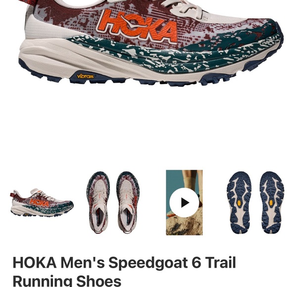 Hoka Speedgoat 6 Trail Running Shoes - Picture 2 of 7